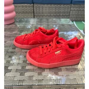 Puma Suede x Haribo Gummi Bears Red Sneakers Kids Size 12C